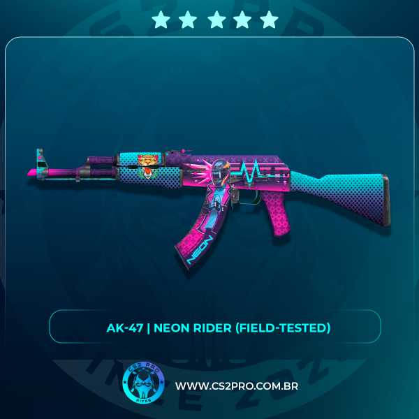 #3005 AK-47 | Neon Rider